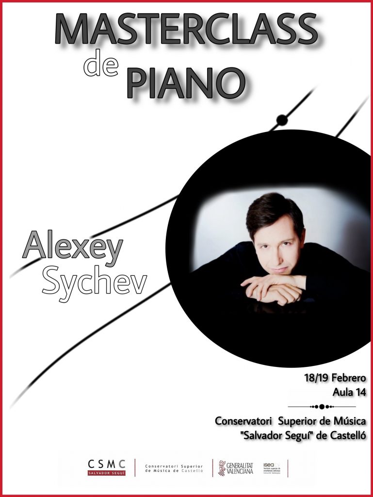Màster Classe de piano Alexey Sychev