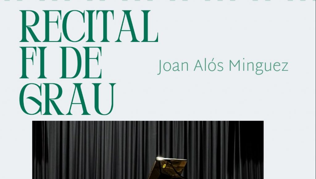RECITAL DE PIANO DE JOAN ALÓS